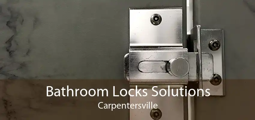 Bathroom Locks Solutions Carpentersville