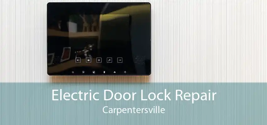 Electric Door Lock Repair Carpentersville