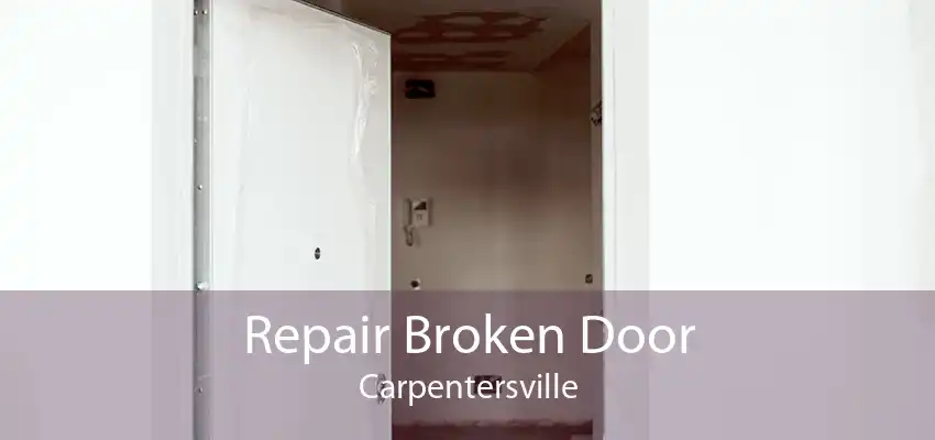 Repair Broken Door Carpentersville